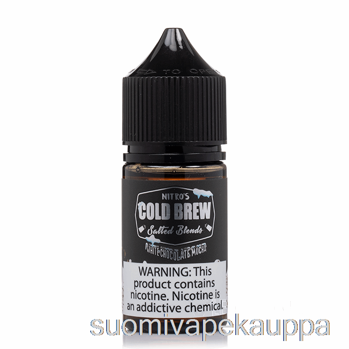 Vape Suomi Valkosuklaa Mokka - Nitros Kylmäkeittosuolat - 30ml 25mg